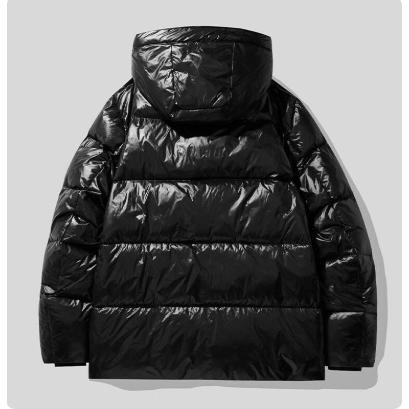 New Winter Men Hooded Black Sh - огляд і ціна Down Jacket Packable