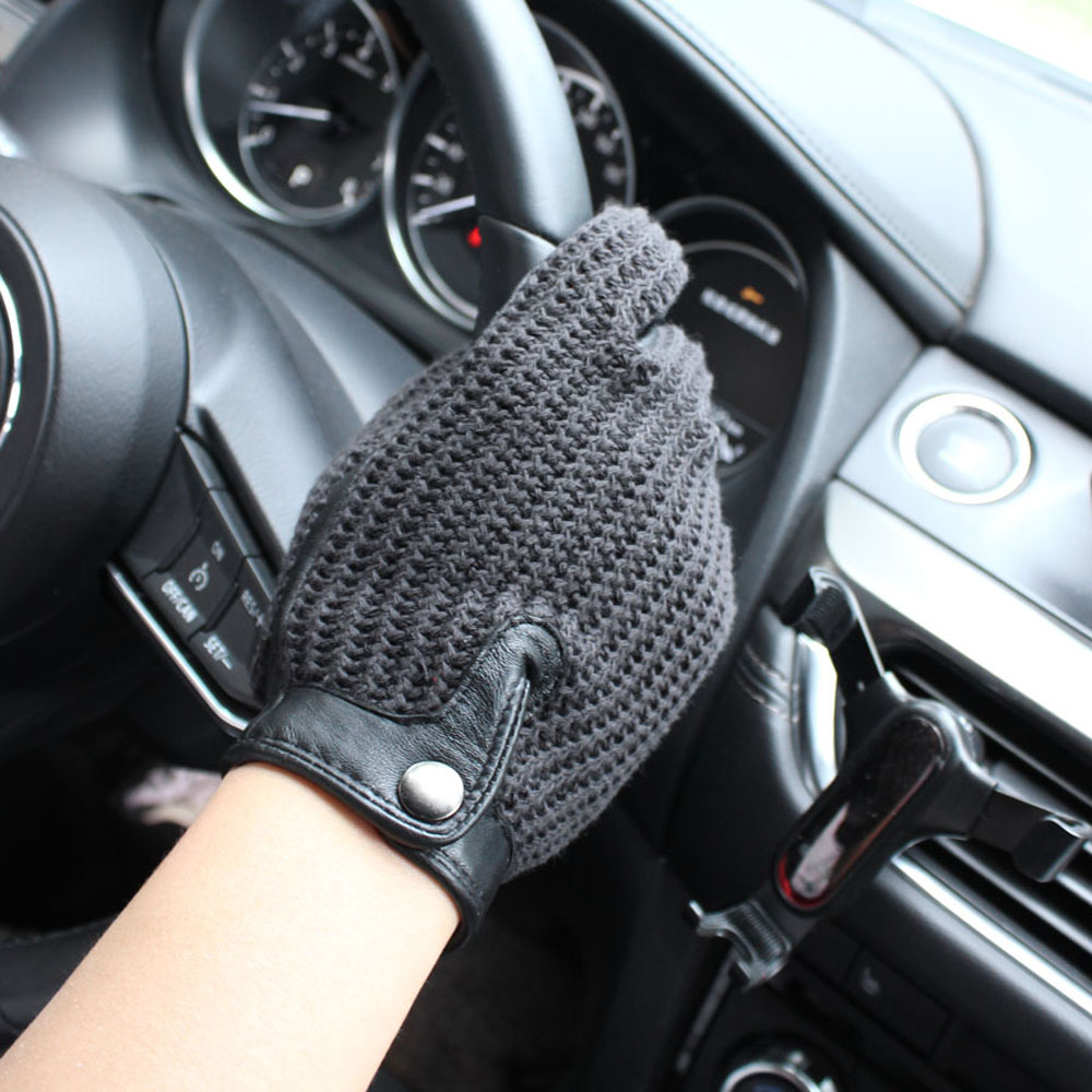 High Quality New Leather Men's - огляд і ціна Touch Screen Gloves