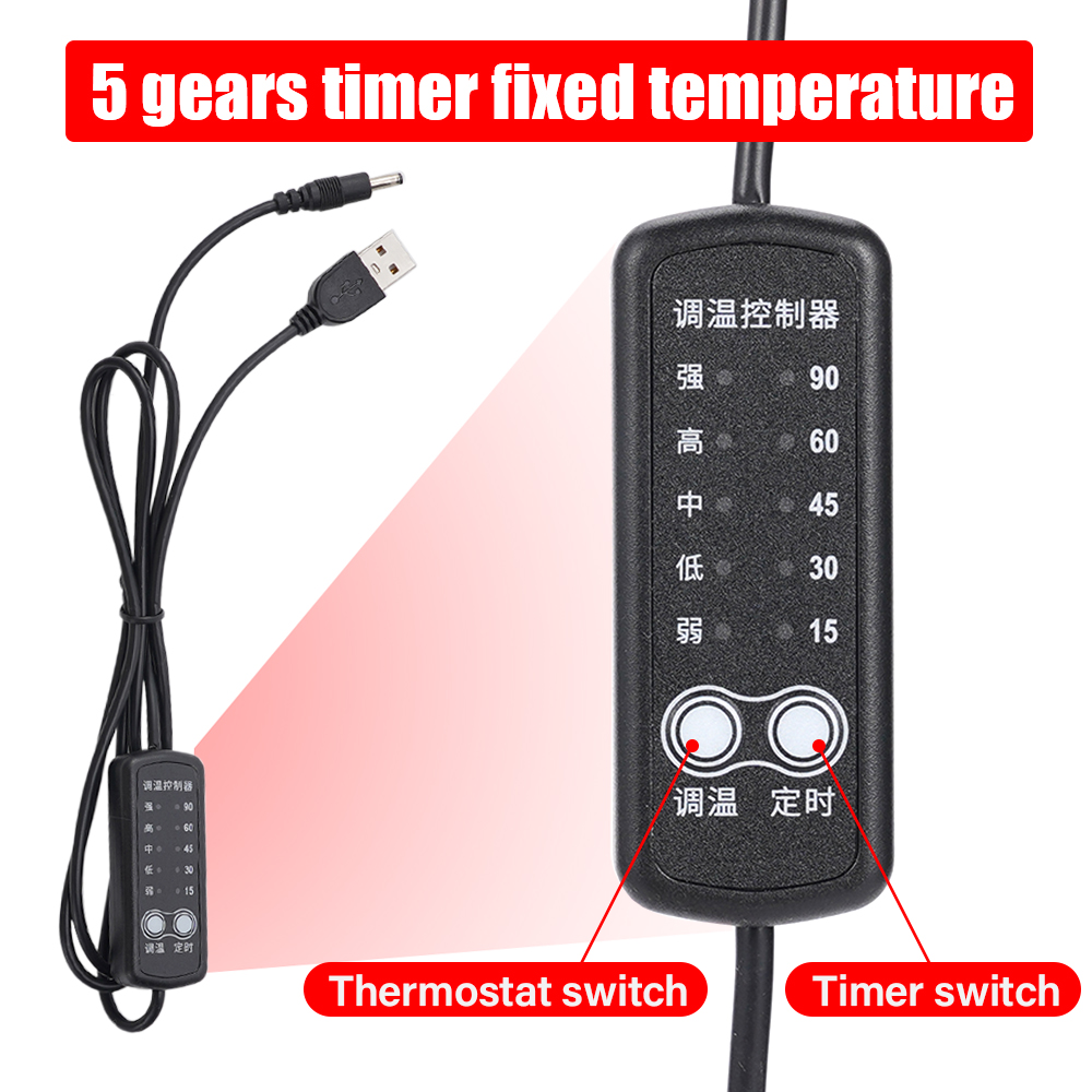 1Pc 120x240 mm USB Heating Pad - огляд і ціна Hand Warmer Electric