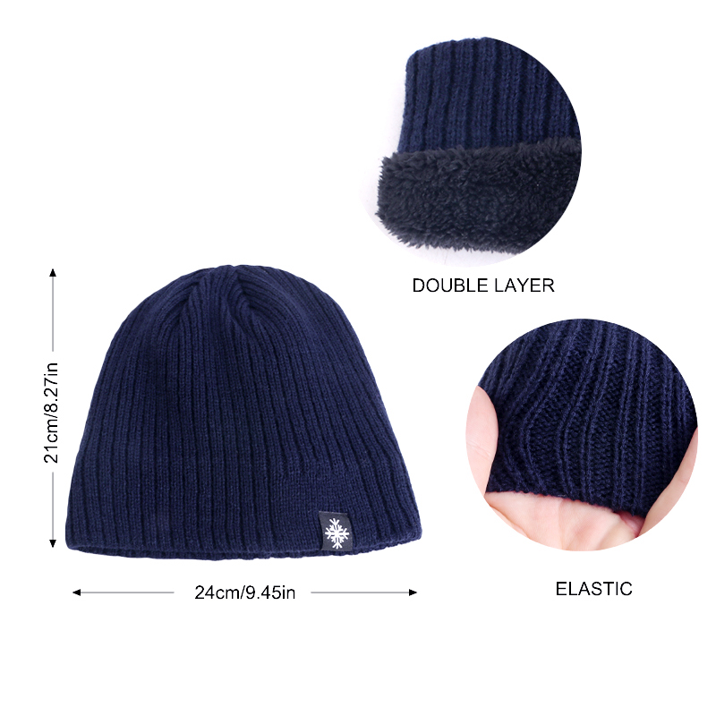 New Unisex Snow Labal Winter W - огляд і ціна Knit Beanie Hat Warm