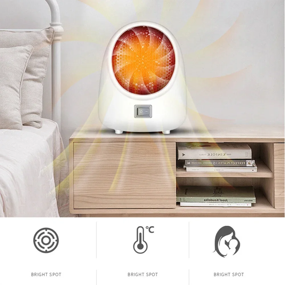 220V Hot Fan Heater Mini Elect - огляд і ціна Hand Warmer Electric