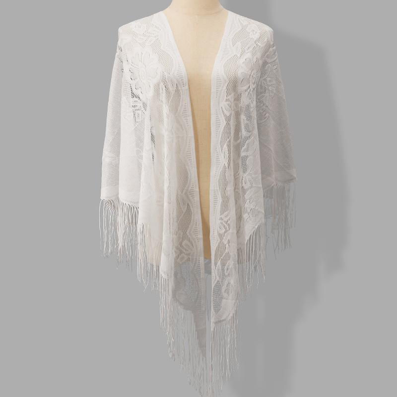 Tassel Fringe Bridal Wrap Tria - огляд і ціна Shawl Wrap Winter