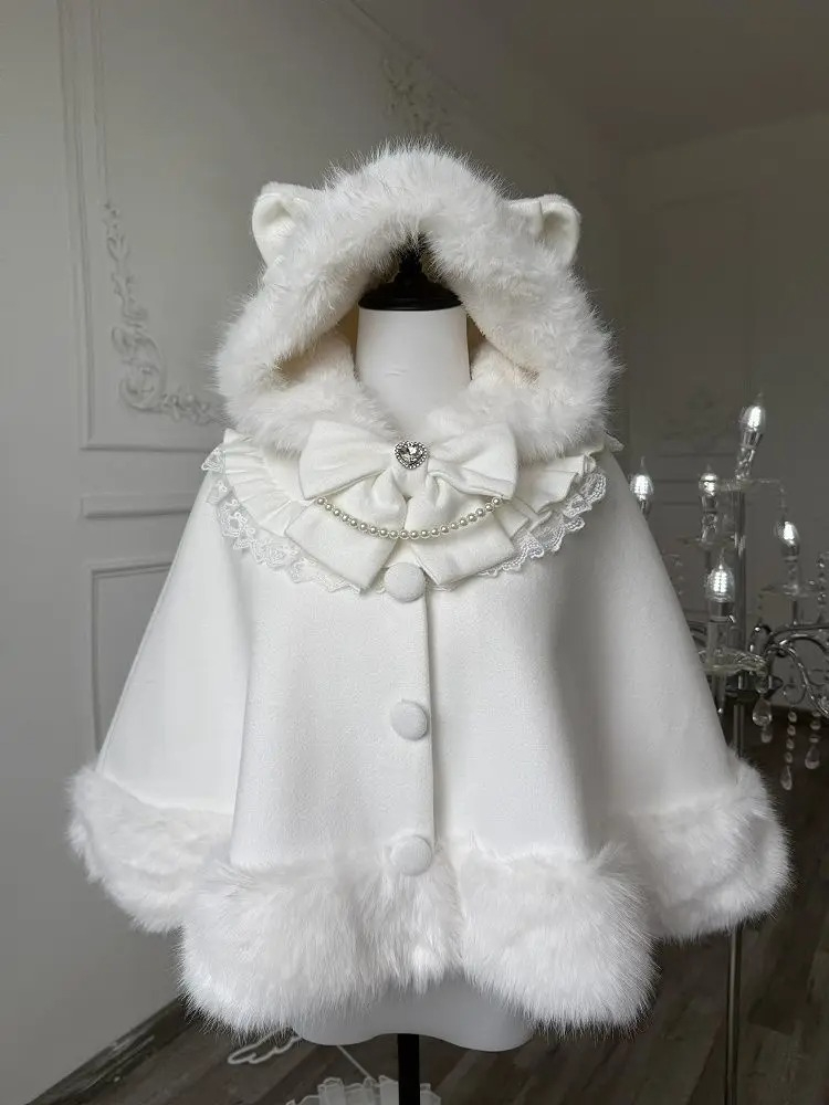2025 Christmas Winter Cloak Ov - огляд і ціна Wool Coat Peacoat