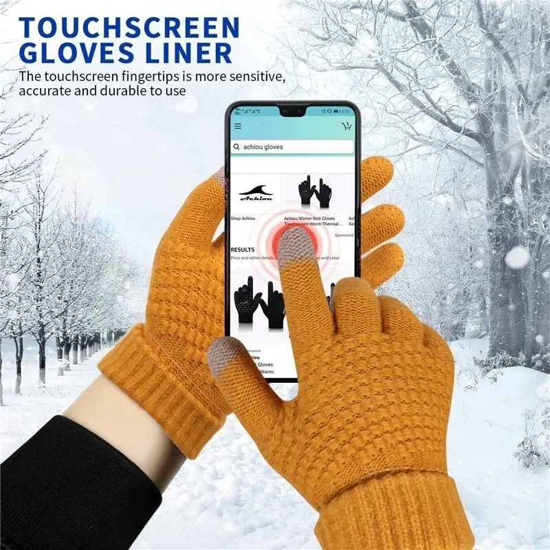 Women Men Warm Winter Touch Sc - огляд і ціна Touch Screen Gloves