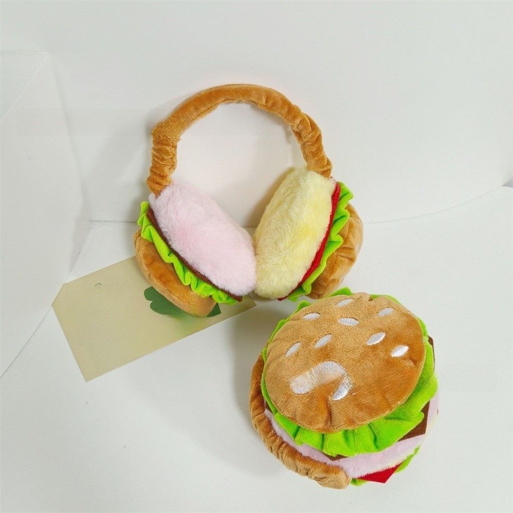 Cute Soft Hamburger Ear Warmer - огляд і ціна Earmuffs Foldable