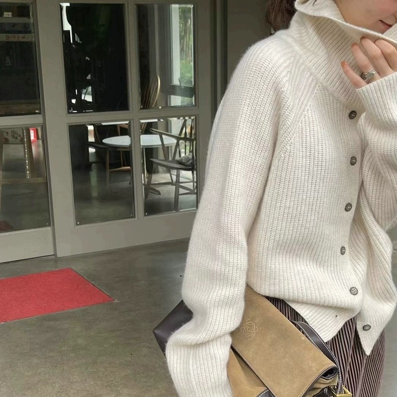 Turtleneck Cardigan Ladies 100 - огляд і ціна Wool Coat Peacoat
