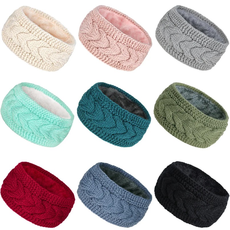 Hair Bands Fluffy Headband Wom - огляд і ціна Winter Headband Fleece